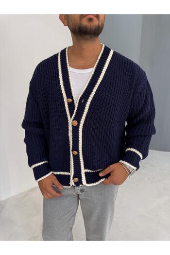 Baycombine35 Men's Old Money Knitwear Cardigan