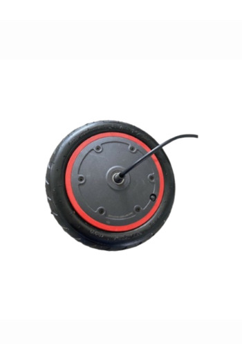 Other Front Motor Wheel for Xiaomi M365/M365 Pro Electric Scooter, 8.5 Inch, 350W, Black/Red