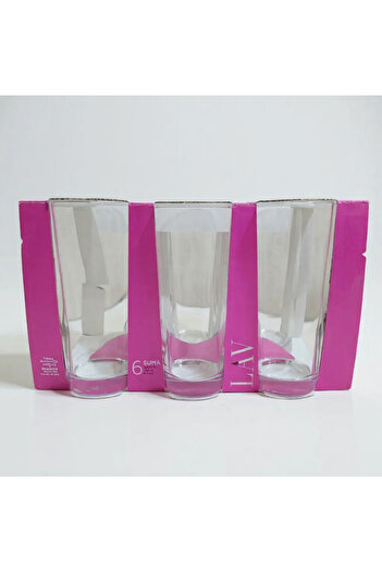 Lider MAGNESİA 6 Lemonade & Raki Glasses 190 Cc Soft Drink Presentation 6 Pcs