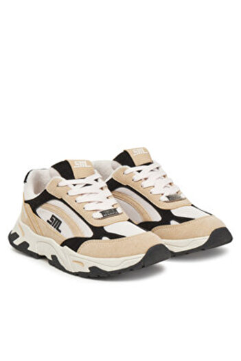 Steve Madden Γυναικεία Αθλητικά Παπούτσια μπεζ STEVE MADDEN-SM19000129 IB1 ΙΡΛΑΝΔΙΚΟ / ΜΑΥΡΟ ΑΣΗΜΙ
