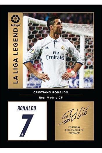 Emoda home Trove Cristiano Ronaldo Real Madrid Legends Wall Art 20x30 cm Unframed
