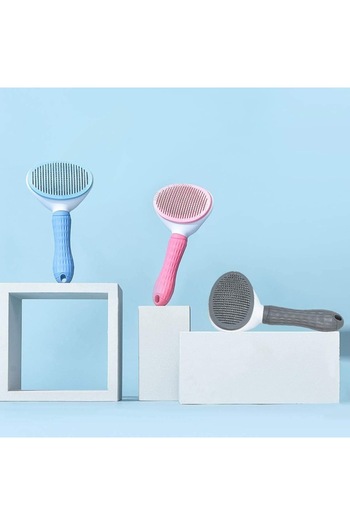 Bell Self-Cleaning Button Brush for Pets, Bell™ Pet-Pet®, 20x10x6 cm, Cats, Dogs, Rabbits