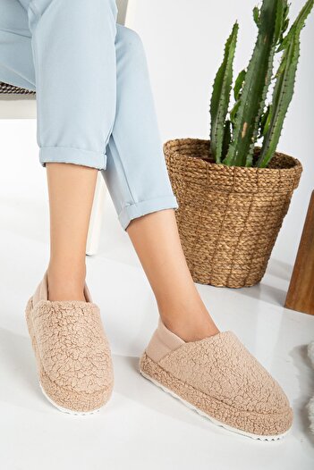 StWenn Women's Slippers Home Boots Home Shoes Thick Light Sole