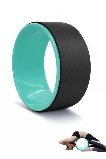 Taimi 26cm Yoga Wheel for Exercises and Relieving Back and Shoulder Pain Supports the Spine