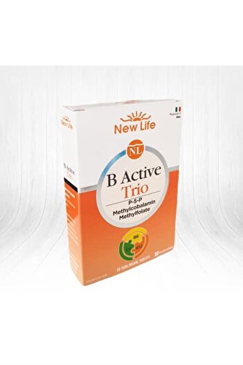 New Life B Active Trio under Tongue 30 Tablets