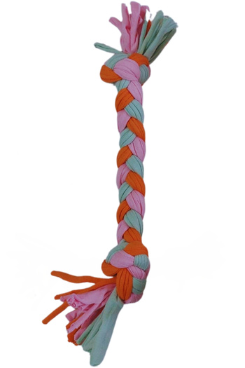 Salvia Dione Dog Bite Toy Teeth Scratching Chewing Rope Tug-Of-War Fetch Horse Play Teether Stress Rope