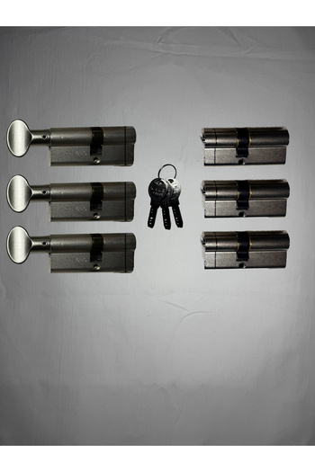 Kale Kilit Kale 164 Ktbs / 164 Ktbsm 6-Pin Common Key / Pass System (3 Pcs 164 Ktbsm + 3 Pcs 164 Ktbs)