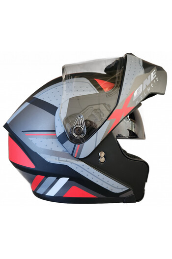 TAIWAN Red X-One modular motorcycle helmet L