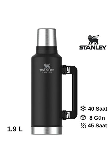 Stanley Classic Legendary Thermos 1.9L Flask Black