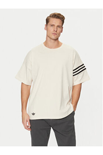 adidas Ανδρικό T-Shirt Μπεζ ORIGINALS-JC9933 WONWHI