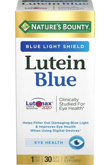 Nature's Bounty Lutein Blue