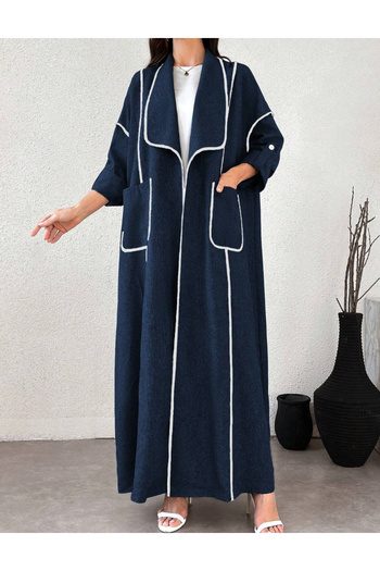 SHEIN long cardigan, blue