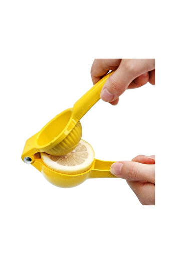 Raakmadezanmir 1 Adet Limon Sıkacağı - Portakal Limon Narenciye Sıkacağı Döküm 23 Cm