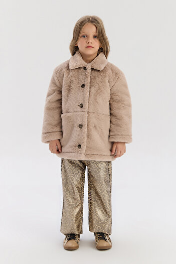 Tyess Girl Beige Jacket