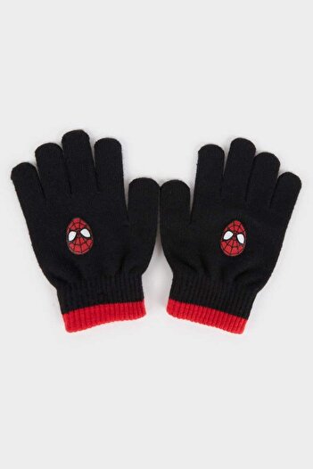 DeFacto Boy's Marvel Spiderman Knitwear Gloves (25 Wn)