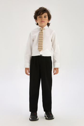 Nebbati Boy White Shirt