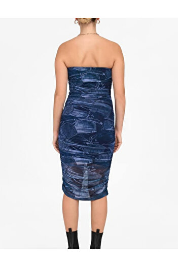 ONLY midi dress, blue