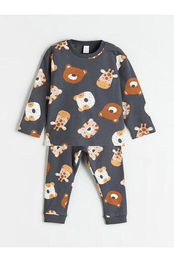 LC Waikiki Animal Printed Baby Boy Pajama Set (W5)