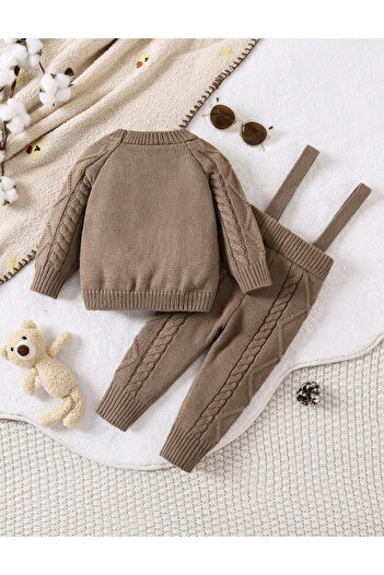 SHEIN outfit, brown