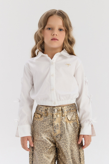 Tyess Girl Ecru Shirt