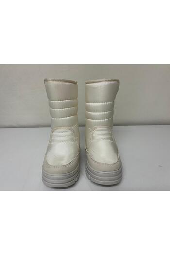 Eylül Spor Daily Unisex Adult Children's Black Snow Boots with Fur Inside, Velcro Fastening, Non-Slip Sole Shoes