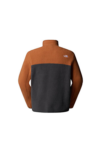 THE NORTH FACE M Yumiori 1/4 Zip Men's Outdoor Quarter Zip Fleece Jacket Nf0A883Seof1 Gray