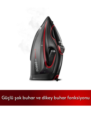 SİNGER Expert Pro 3000W Ceramic Soleplate Steam Iron, Led Display, Auto Shut-Off, Anti-Limescale