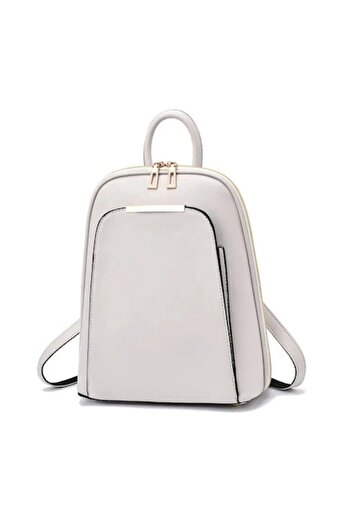 OEM Rucsac dama Ely, 32 x 26 x 12 cm, Alb-crem