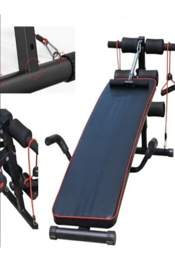 Generic Gym Club Abdominal Exercise Bench 1103 DF