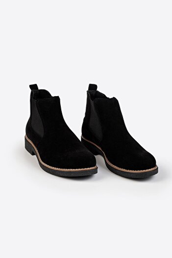 LETOON Men's Rubber Detailed Chelsea Boots