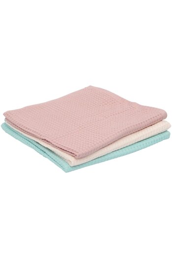 MAPLE LEAF Home Waffle Cotton Bath Towel, 70 x 140 cm, Assorted