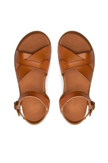 Roxy Γυναικεία Σανδάλια καφέ ROXY-ARJL200848-TAN