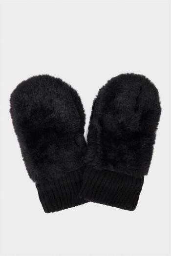 DeFacto Girl's Faux Fur Gloves (25 Wn)