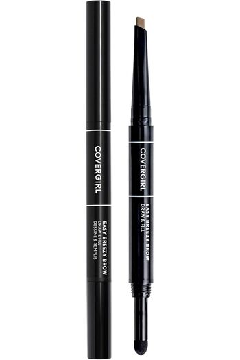 covergirl Easy Breezy Brow Draw & Fill – Soft Blonde, Retractable Pencil, Defines & Sets, 100% Cruelty-Free