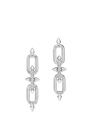 New Obsessions Tiff Silver Dangle Earrings