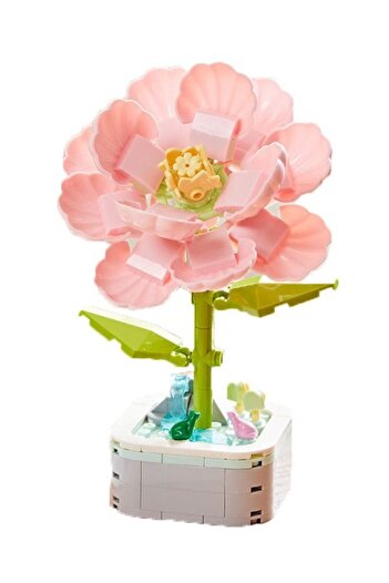 Flower Flowers Bouquet Building Blocks, Artificial Toy, Decorative Home Accessories, G