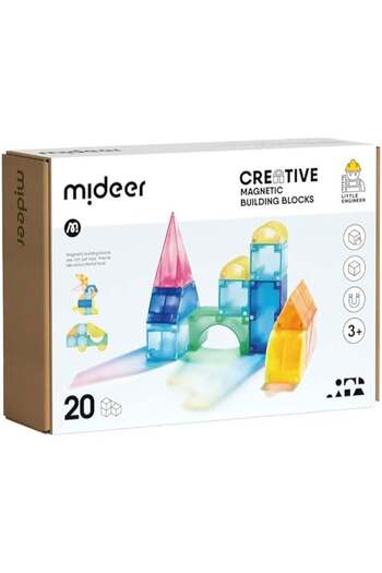 Mideer Creative Magnetic Building Blocks – 46PCS