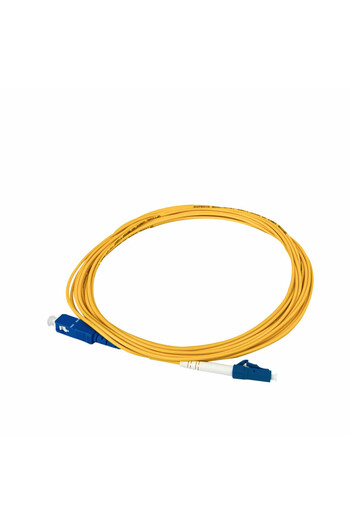 Mini pro Fiber Optic Patch Cord SC/UPC to LC/UPC 2.0 | Simplex, Single Mode 9/125,UPC Polish | 5 Meter Cable