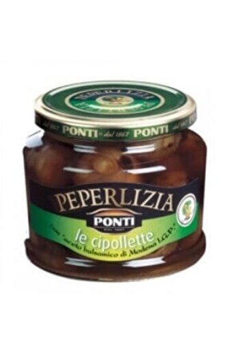 ponti Peperlizia spring onions in balsamic vinegar 350g