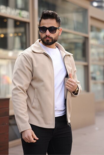 BASEL.CO Basic Old Money Culture Polo Collar Cashmere Jacket