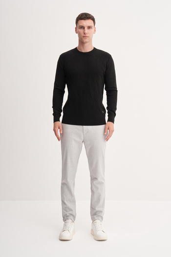 Cazador Slim Fit Soft Touch Basic Crew Neck Sweater-33050