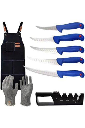 OEM Set 5 Professional Kitchen Knives with Accessories