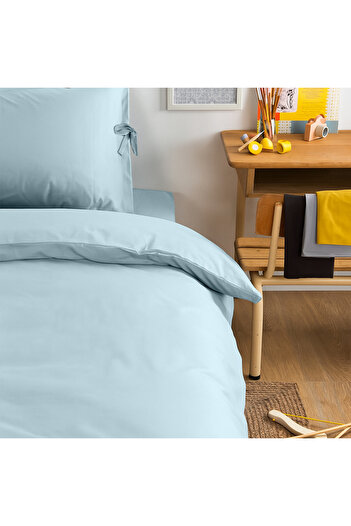 Ekohane Basic Single Duvet Cover Set with Flat Sheet