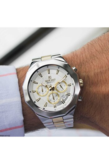 Reward Rwa147155 Men's Wristwatch with Steel Strap