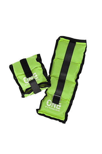 Other Greutăți de pernă WW02 2 x 1,5 KG ONE FITNESS (verde)