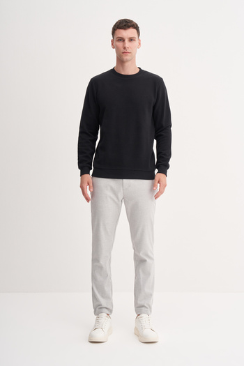 Cazador Slim Fit Cotton Blend Thessaloniki Knitted Sweatshirt-56400