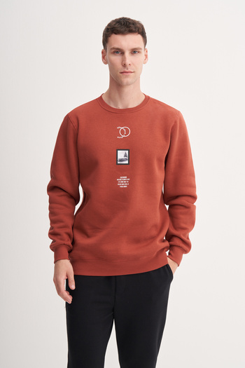 Cazador Vintage Regular Fit Soft Inside Raised 3 Thread Sweatshirt-53610