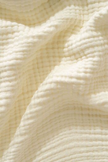MYLASA HOME Muslin Bedspread Ultra Soft High Quality 4 Layers Muslin Pike (Single Size (180X240 cm)