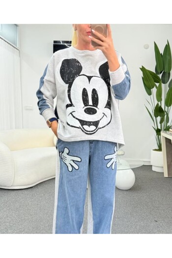DOLCE QUEEN Women's Oversize Mickey Set