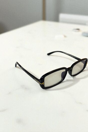 MAROVOAY New Season Blue Light Protection Black Glasses Uv400 Screen Computer Accessory Goggles